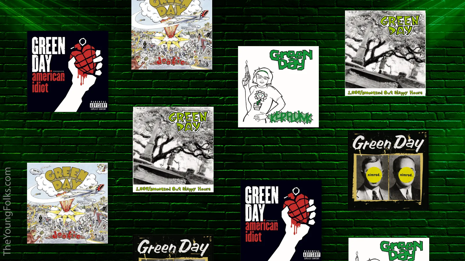 Celebrating 30 years with Green Day. The Young Folks