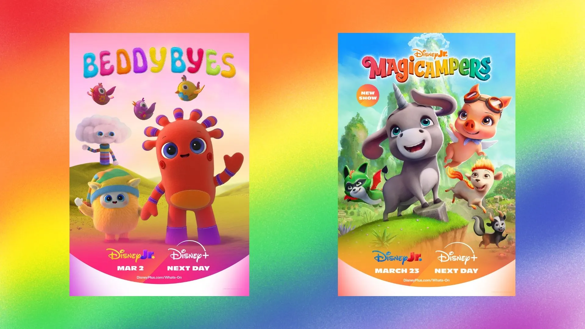 BeddyByes' and 'Magicampers' Coming to Disney+ and Disney Jr. in March 2026