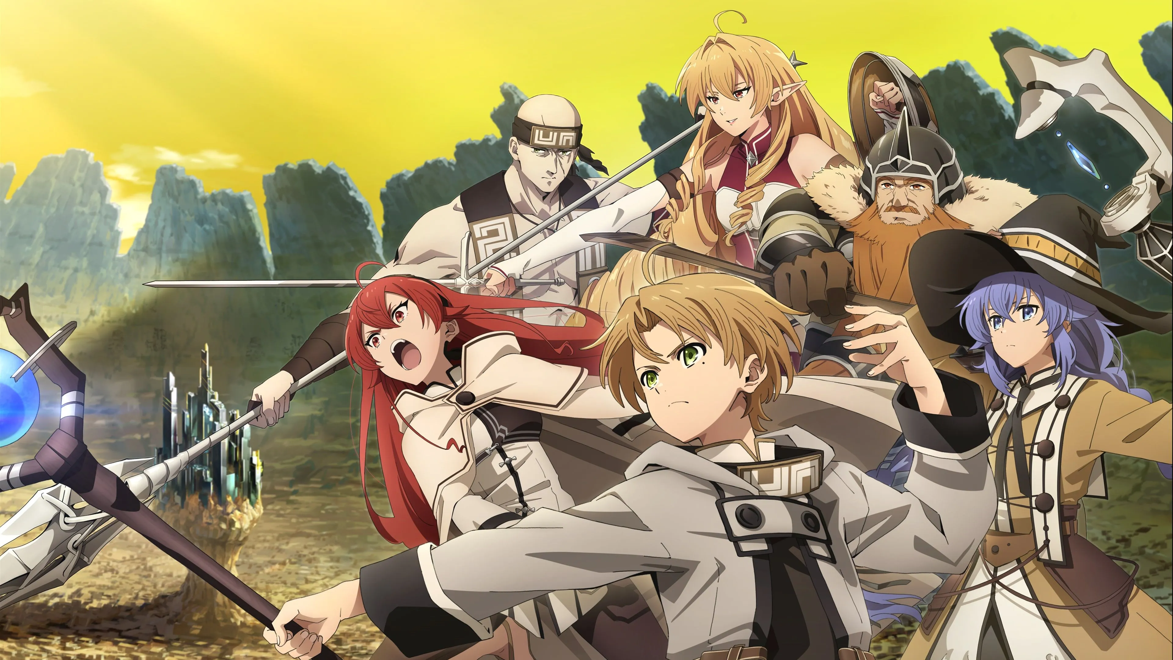 Mushoku Tensei: Jobless Reincarnation Wallpaper 4K, Poster, Anime series