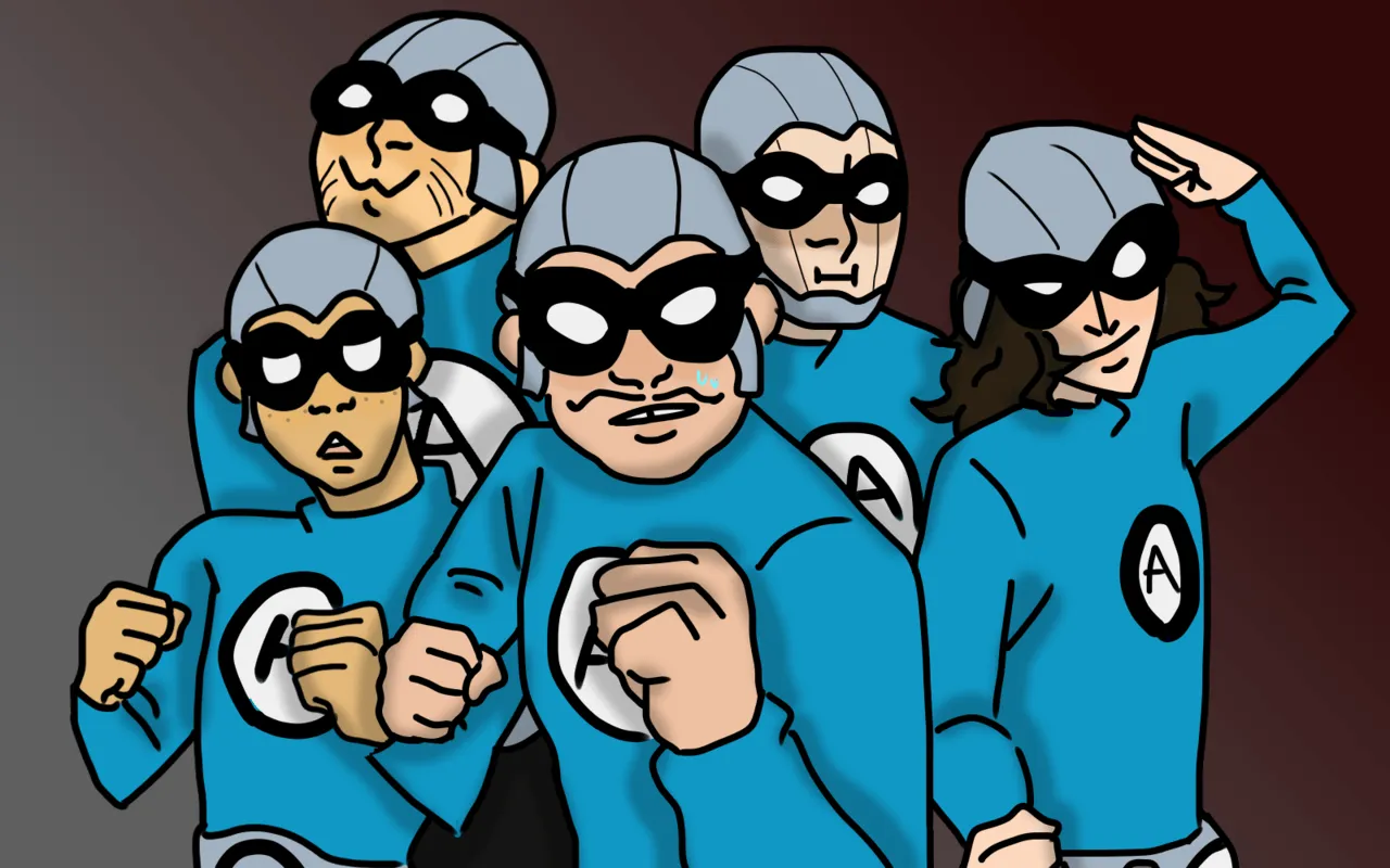 The Aquabats Daphnesorous ART street