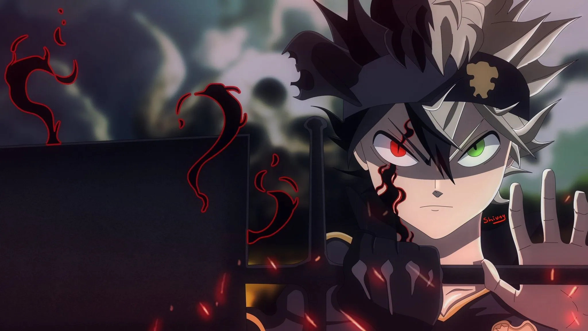 Black clover wallpaper 4k pc