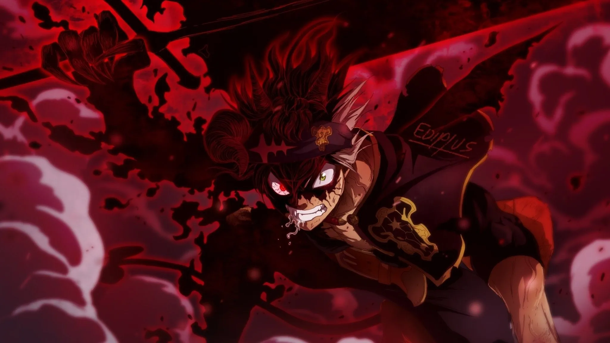 Black clover wallpaper 4k pc