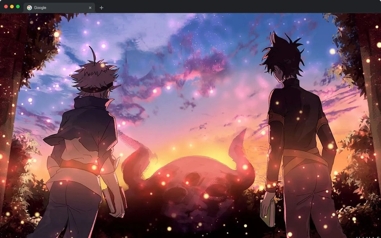 Black Clover New Tab Wallpaper