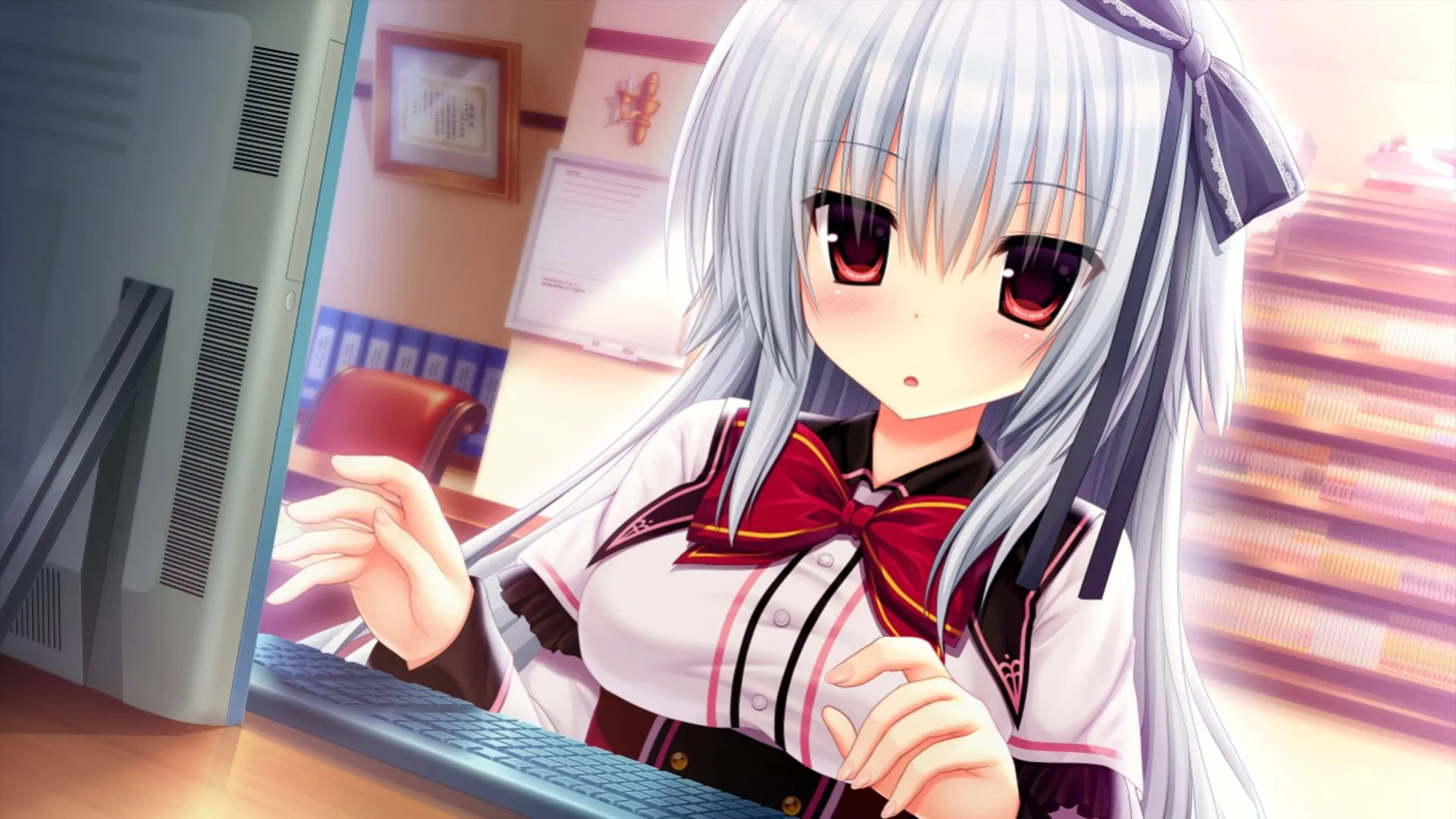 Desktop wallpaper: Anime, Wagamama High Spec, Toa Narumi 4K free download for PC. 893285