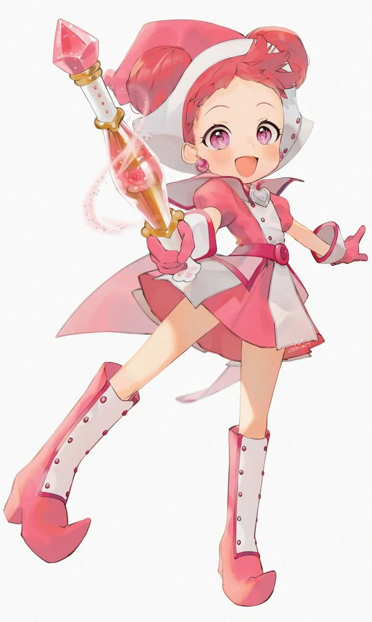 Ojamajo doremi wallpaper. Ojamajo doremi fanart, Precure, Chibi