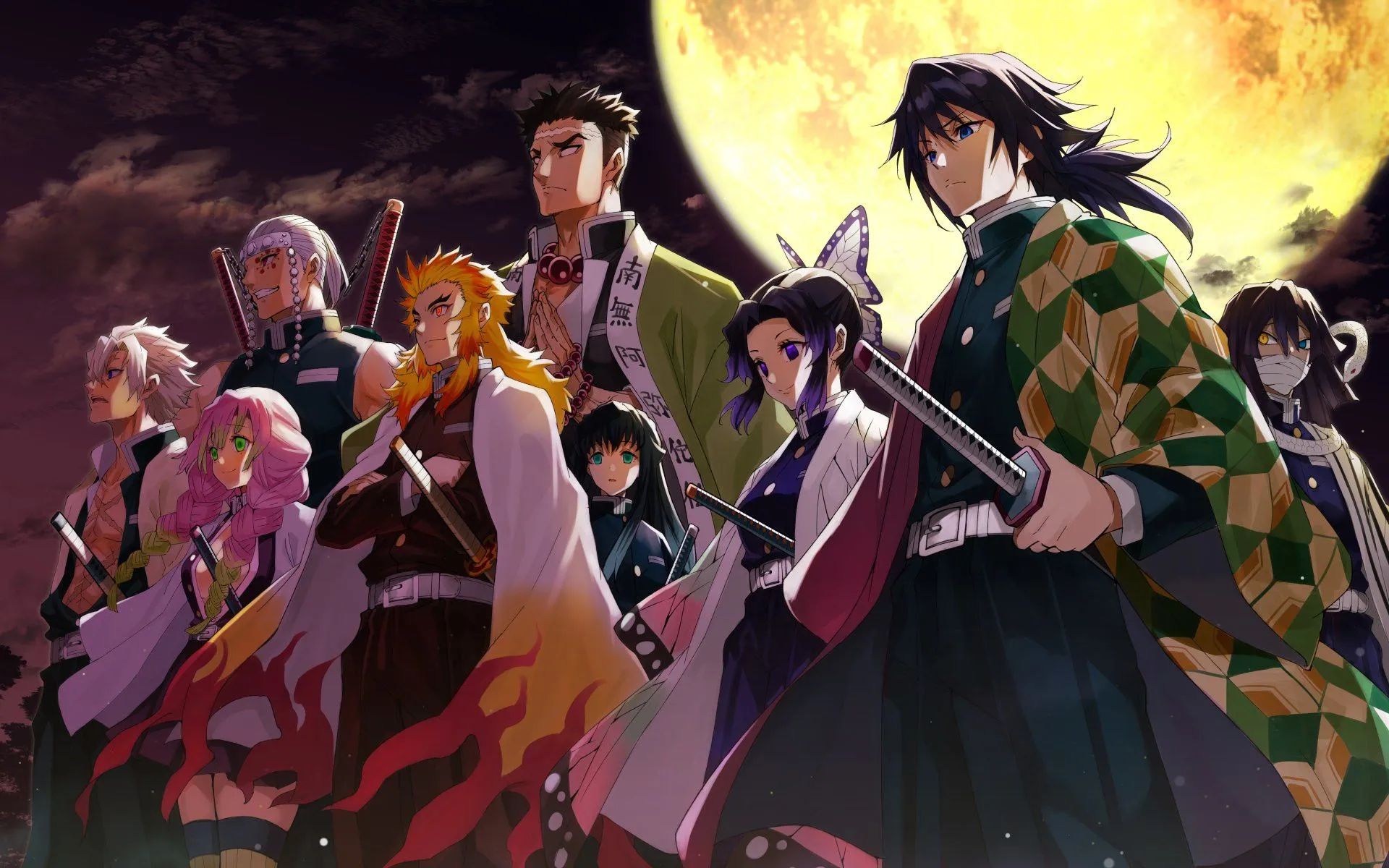 Anime Demon Slayer Manga Series Wallpaper Full HD 105438