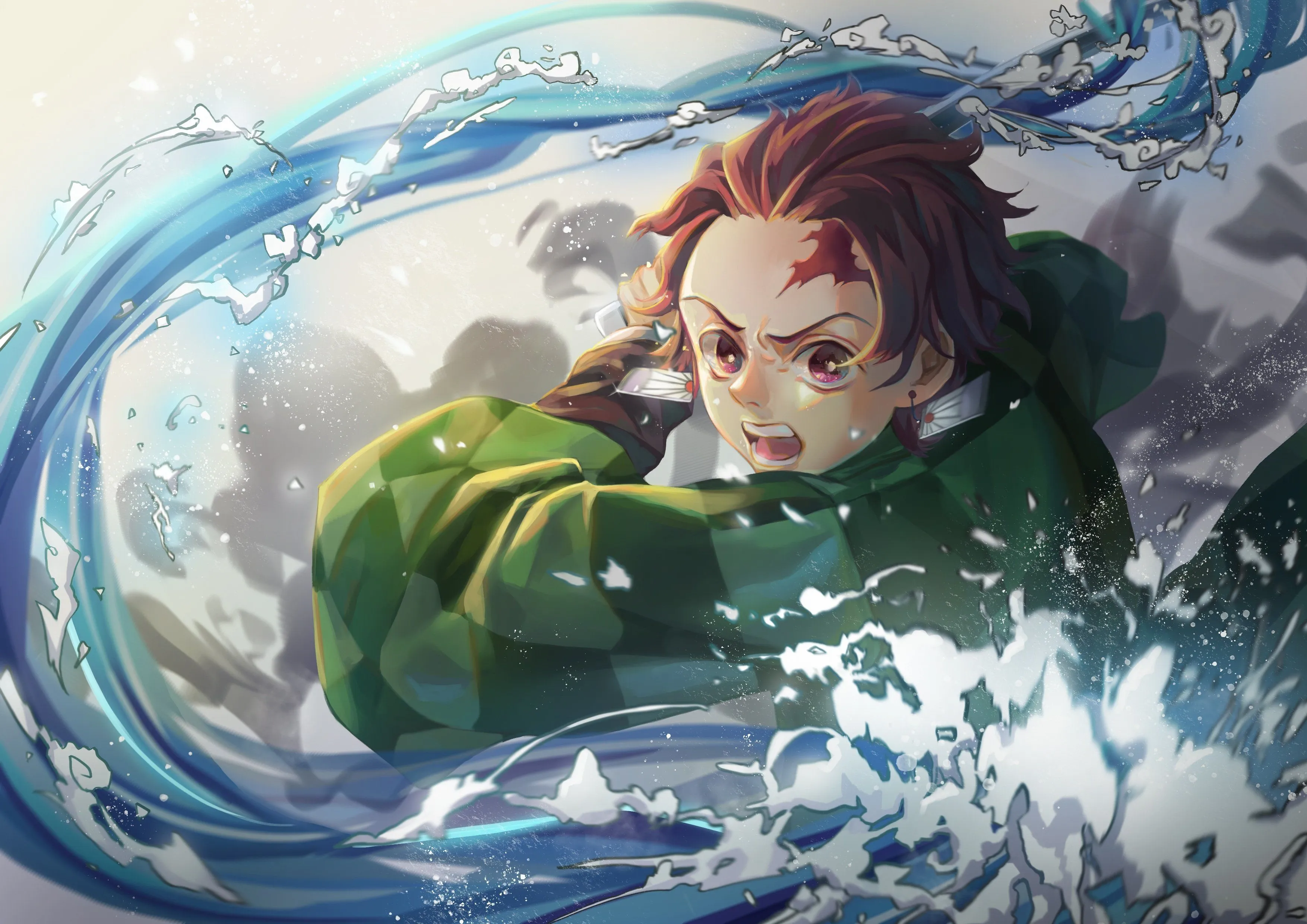 Anime Demon Slayer Manga Series HD Desktop Wallpaper 105432