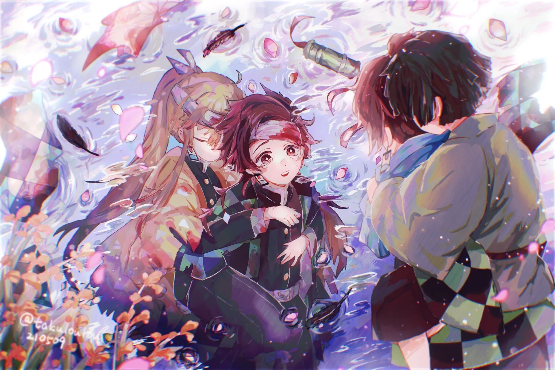 Demon Slayer Wallpaper Profile Picture Fanart. ' - '. Wallpaper (Computers, Etc). '