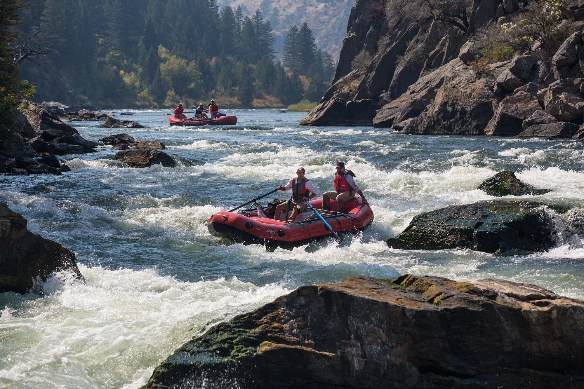 Download Rafting People Water Outdoor Raft Boat White Water Rafting Sports HD Wallpaper