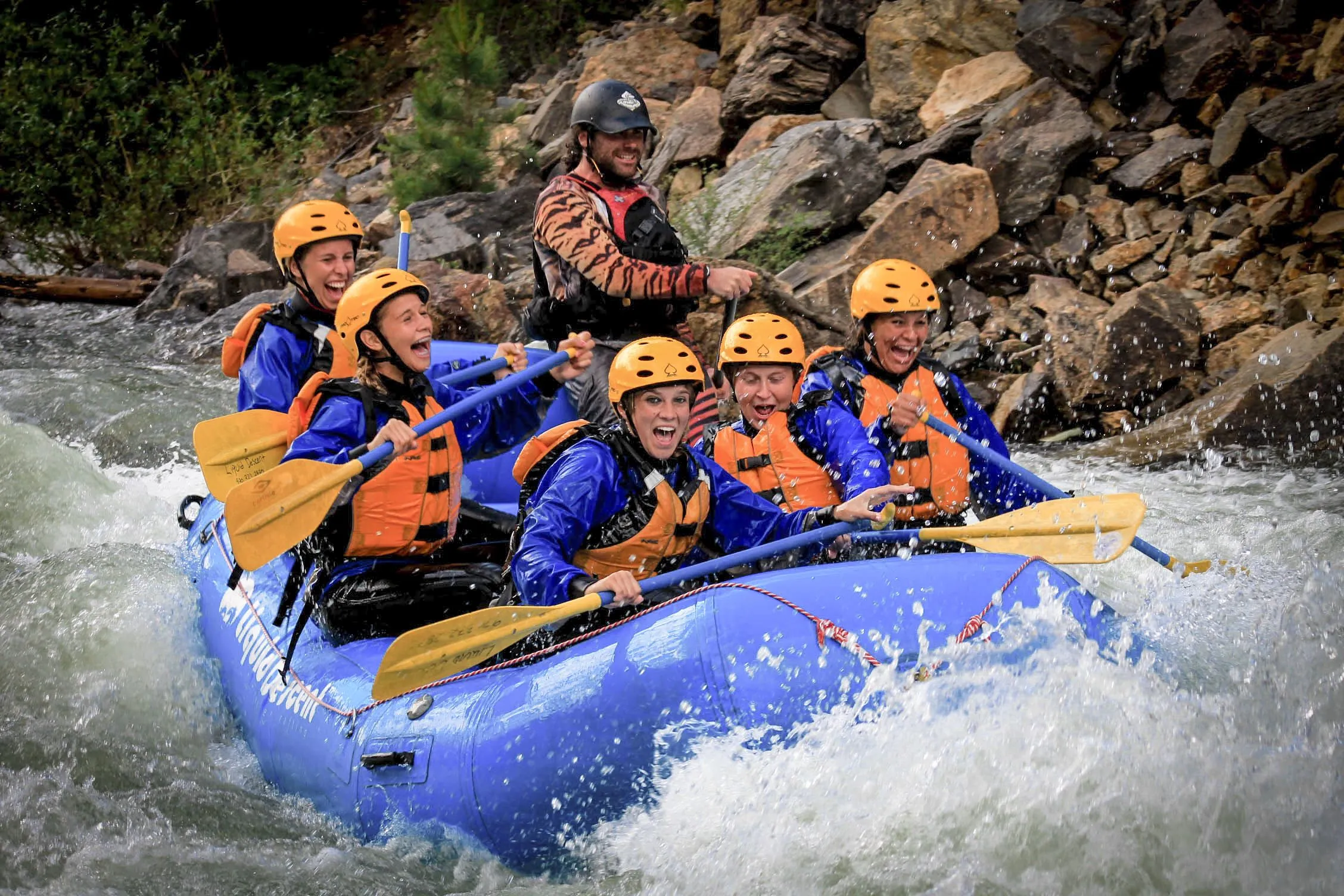 Whitewater Rafting Creek County Tourism Bureau