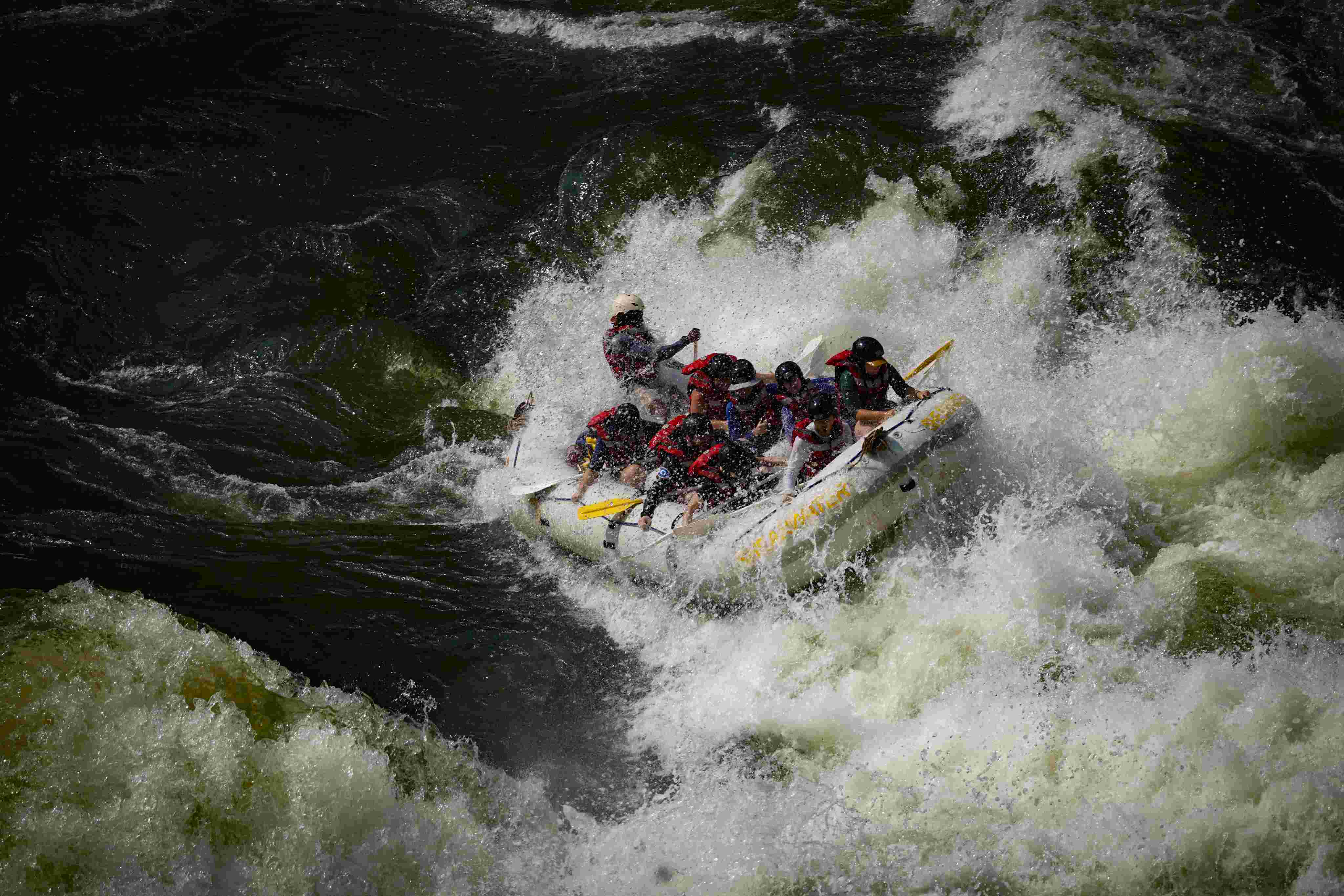 White Water Rafting Victoria Falls