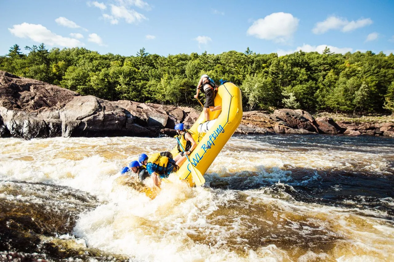 Medium + High Intensity Whitewater Rafting Package