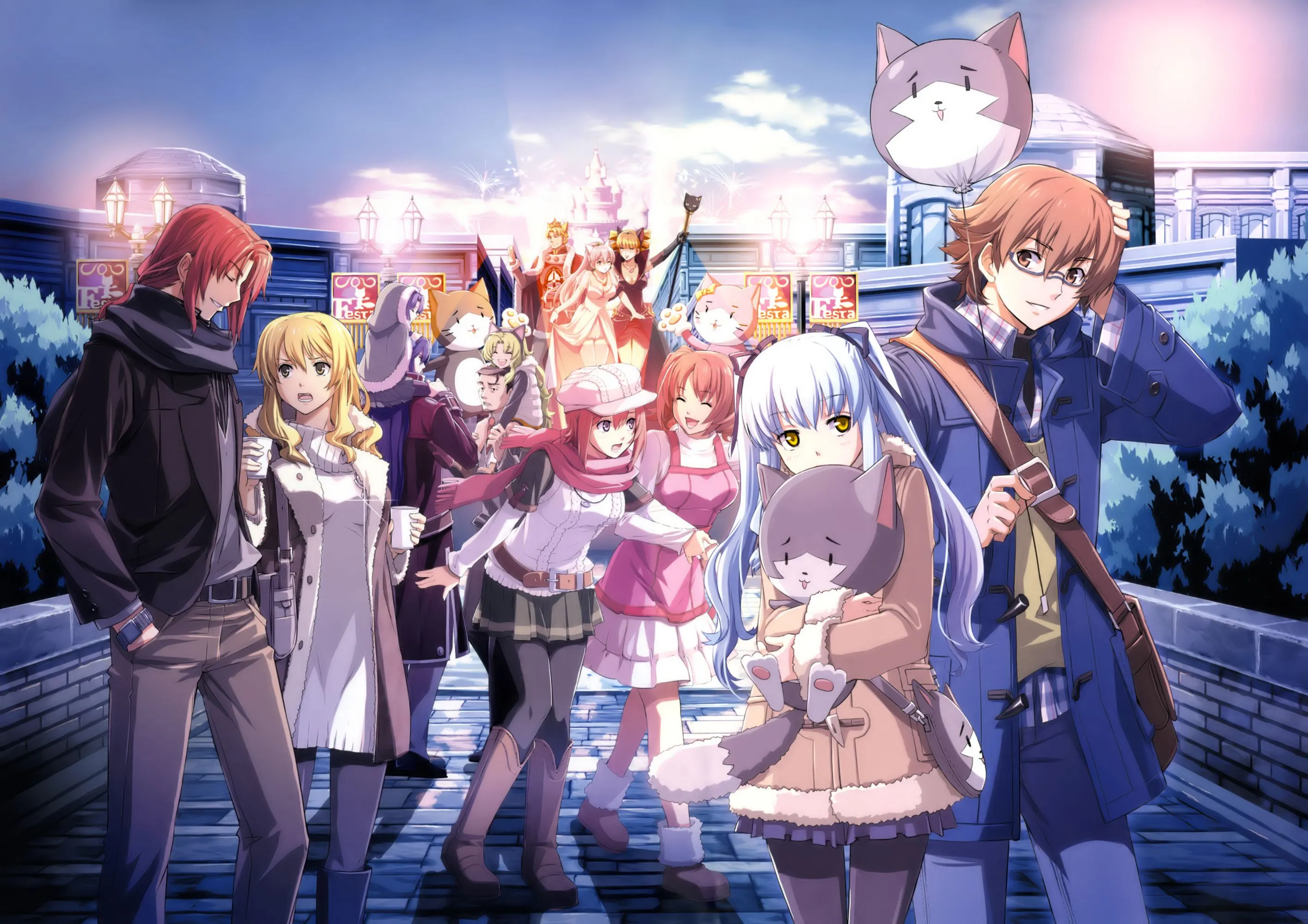 eiyuu, Densetsu, Elie, Macdowell, Enami, Katsumi, Falcom, Fran, Seeker, Kea, Lloyd, Bannings, Noa Wallpaper HD / Desktop and Mobile Background