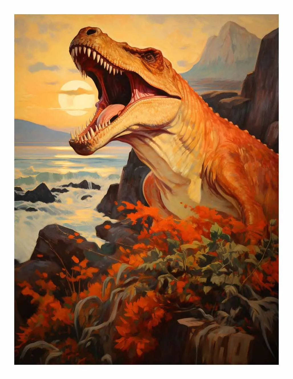 CAPITUNEISKINEPA Gorgosaurus Dinosaur Poster Gifts Poster Paper Big Posters 20 x 30: Posters & Prints