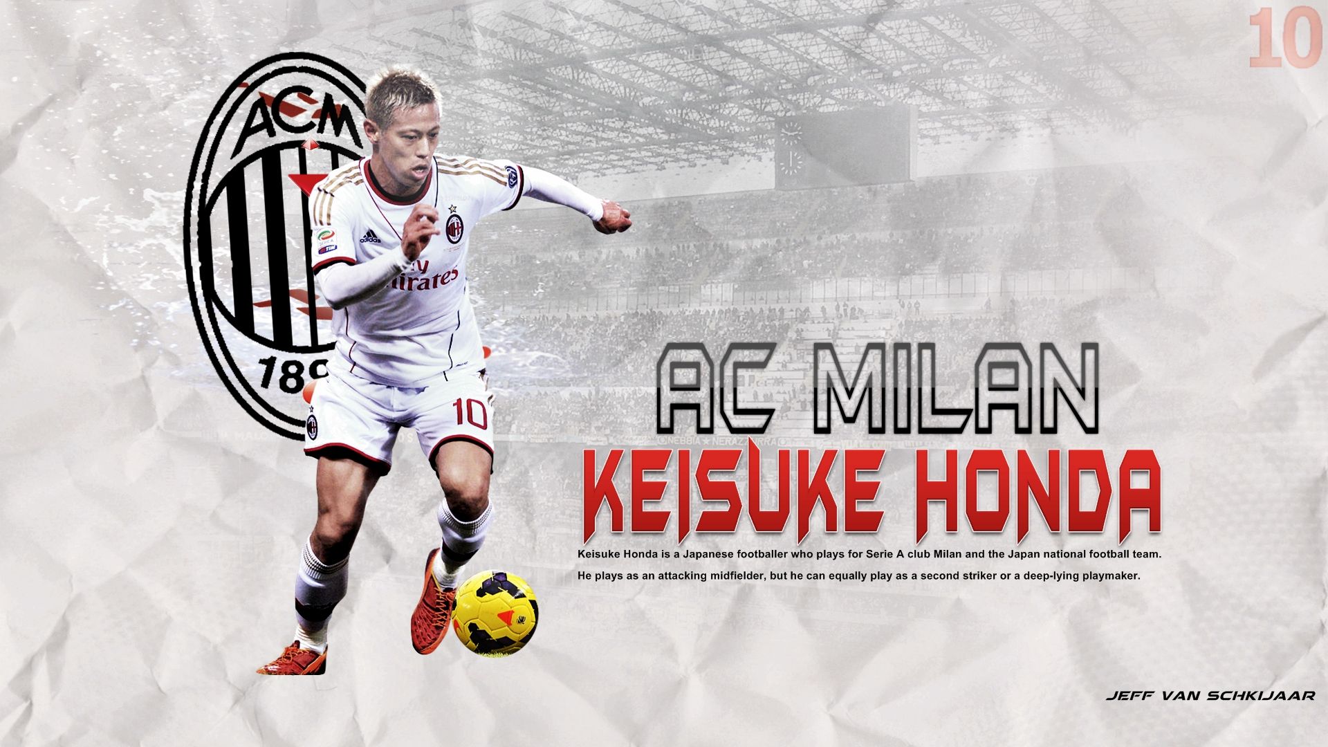 Keisuke Honda Ac Milan Wallpaper 2015 HD