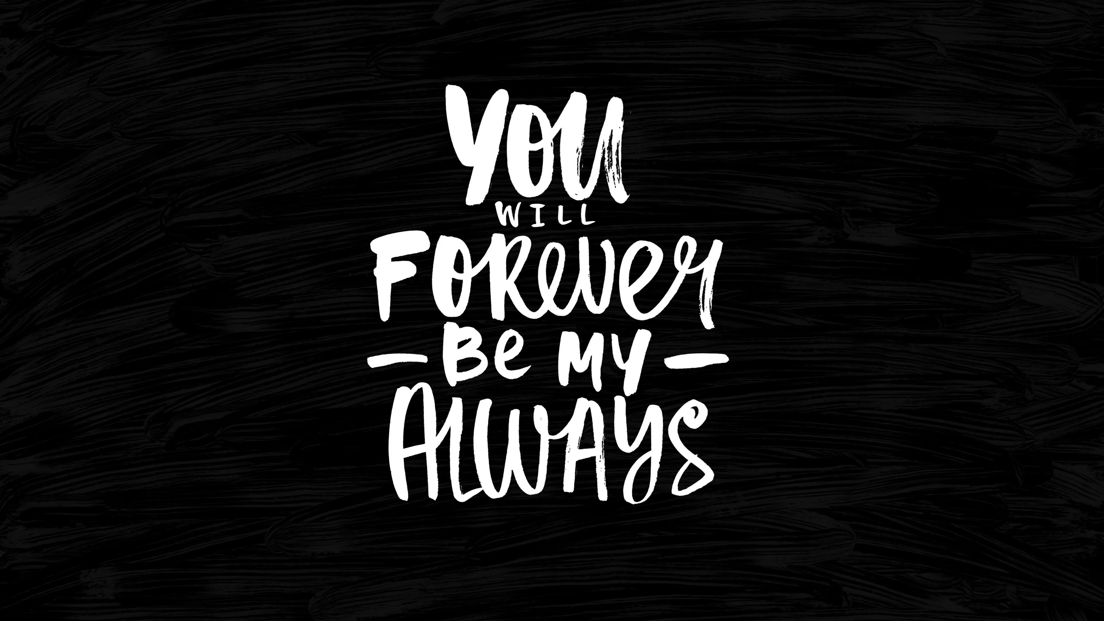 Download wallpaper 3840x2160 inscription, motivation, text, dark background 4k uhd 16:9 HD background