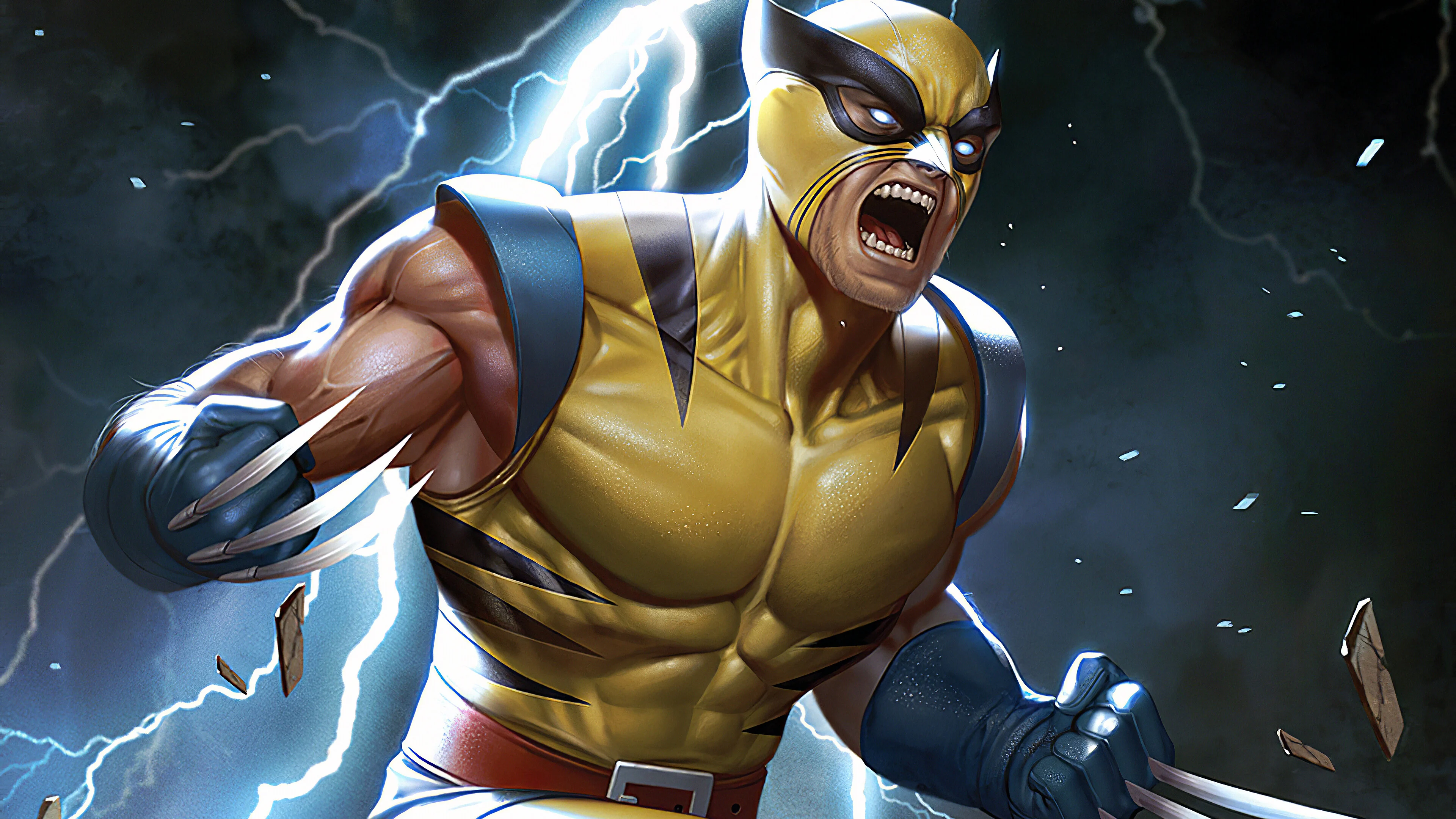 Wolverine Fanart Wallpaper 4K for Desktop
