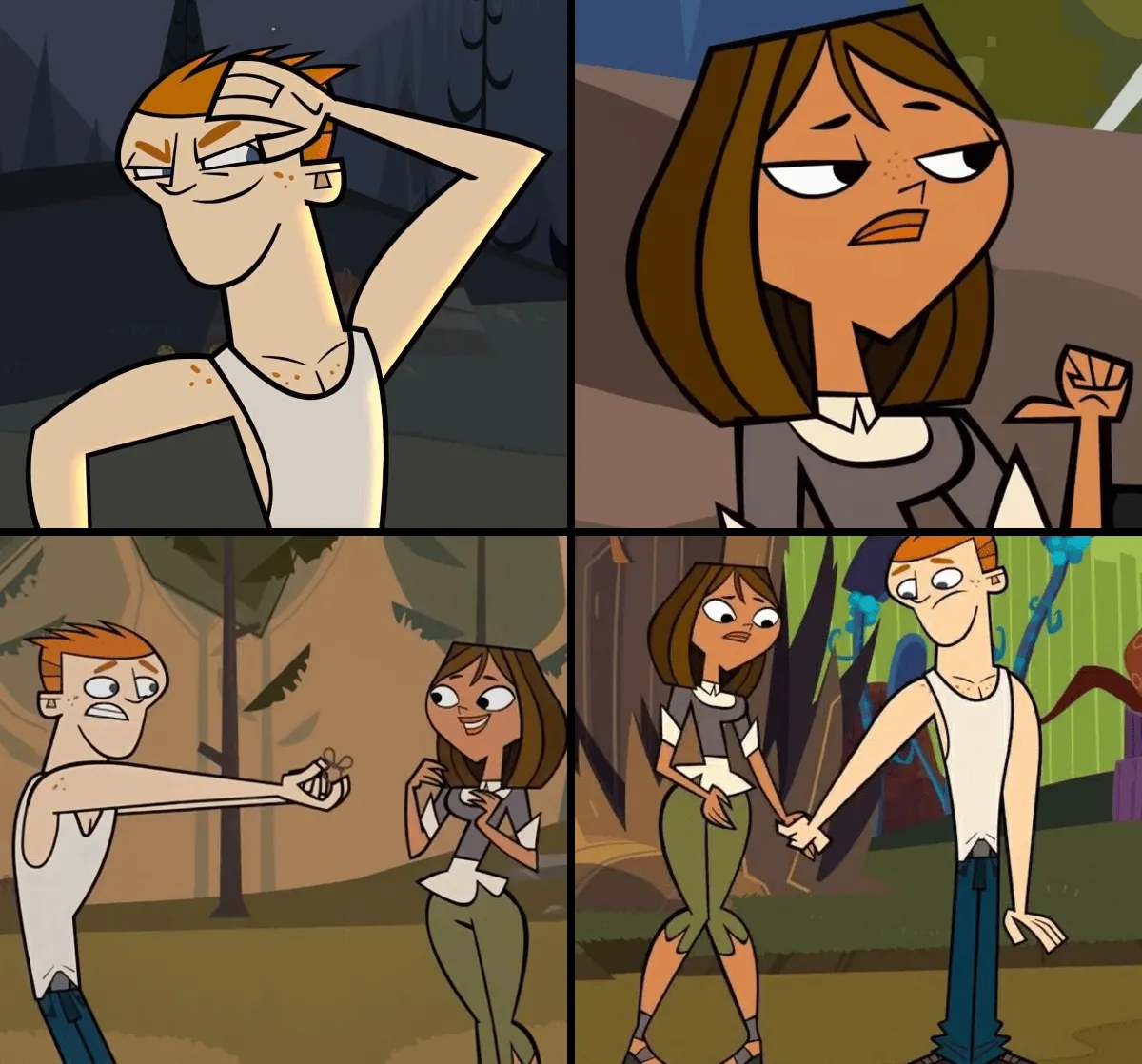 daily total drama love's most loved total drama ship is Scott and Courtney! (Scottney)