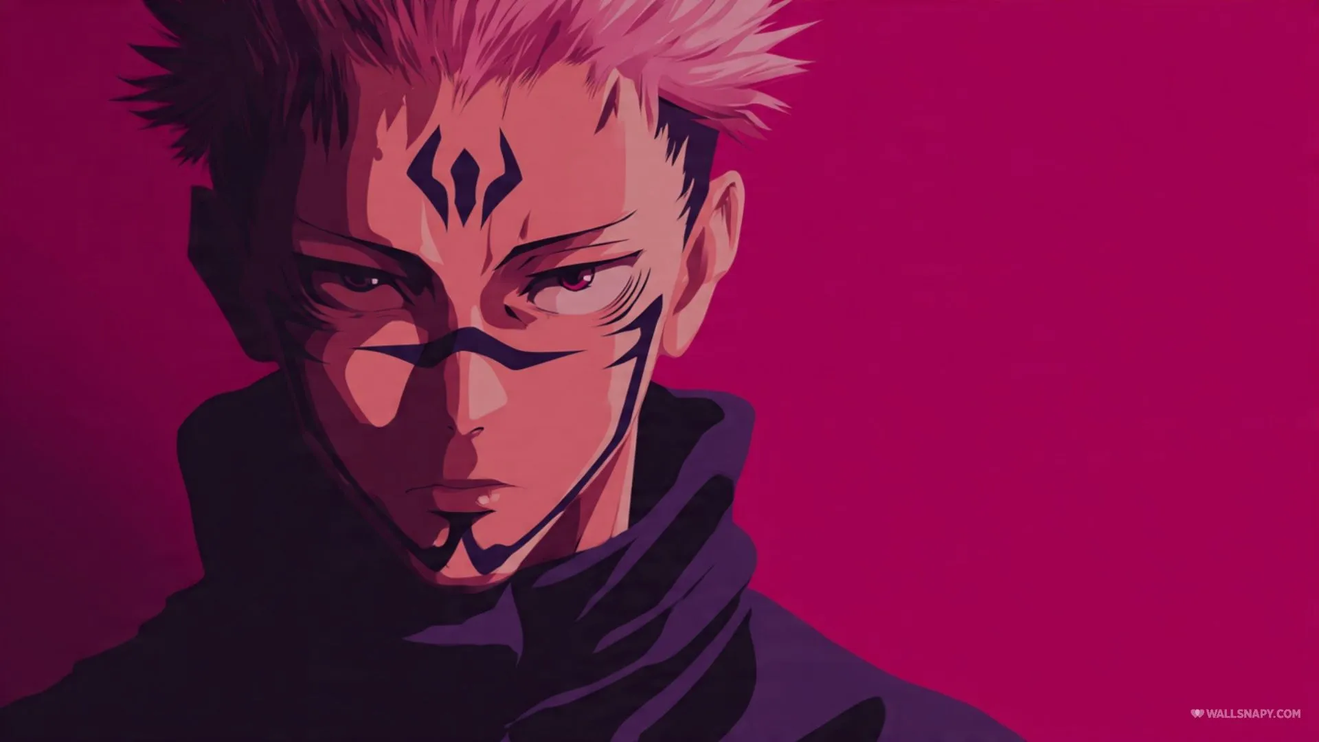 Sukuna jujutsu kaisen anime HD desktop wallpaper