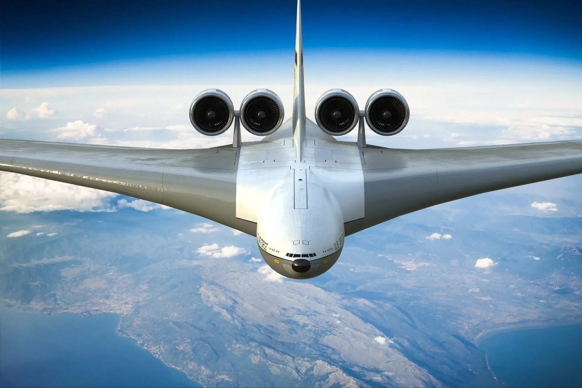 Lockheed CL 1201 Nuclear Powered Aircraft 3D Model