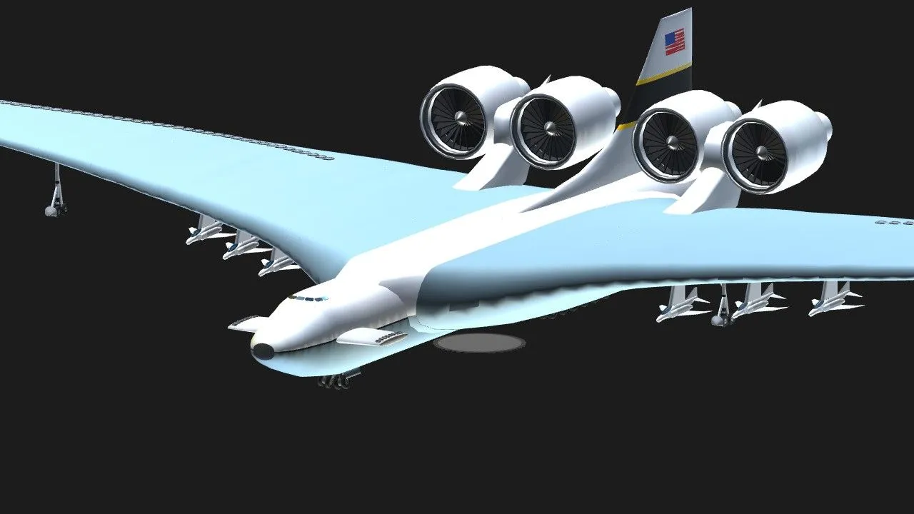 SimplePlanes. Lockheed Martin CL 1201 Flying Aircraft Carrier