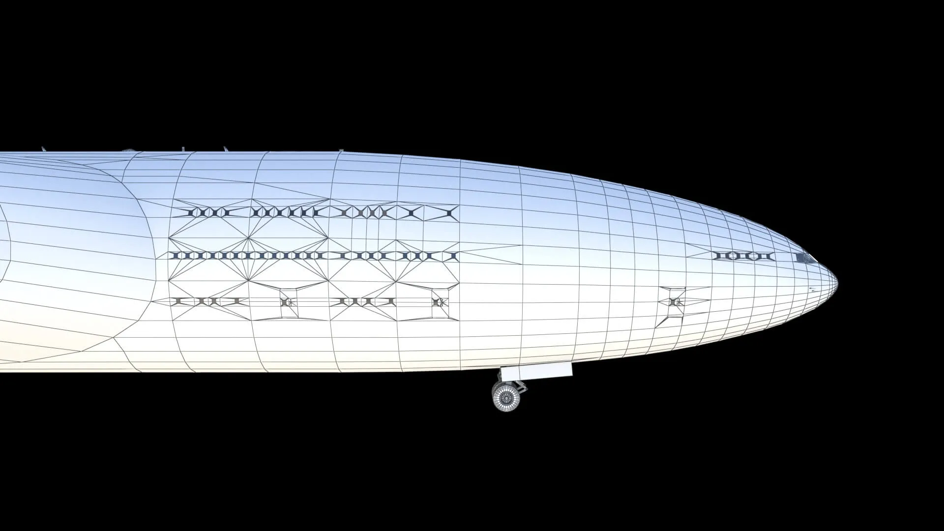 Lockheed CL 1201 Nuclear Powered Aircraft 3D Model