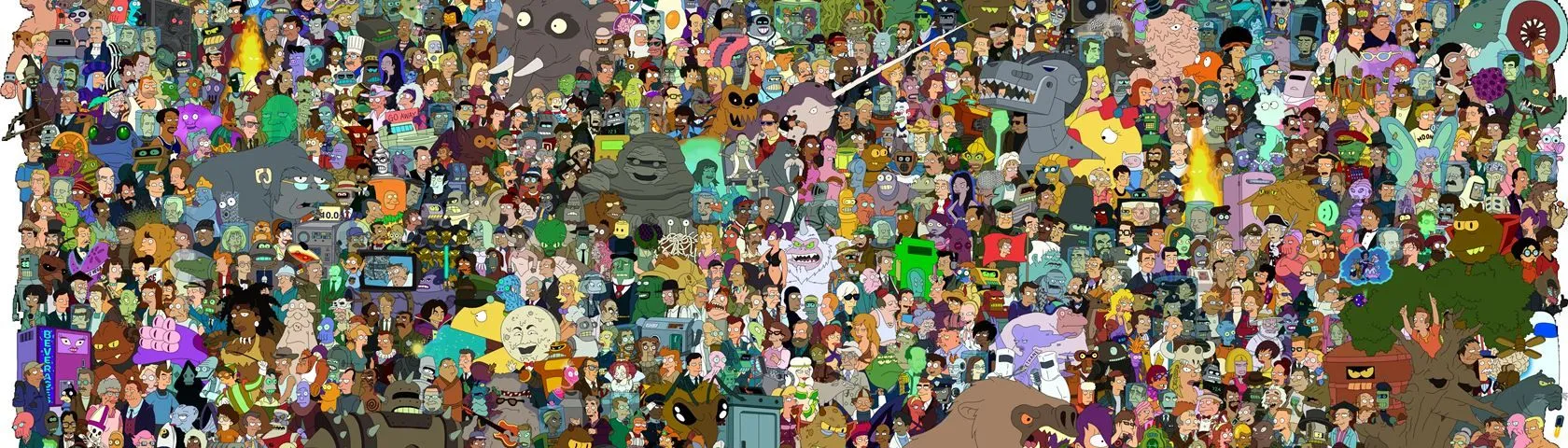 The Cast of Futurama • Image • WallpaperFusion by Binary Fortress Software