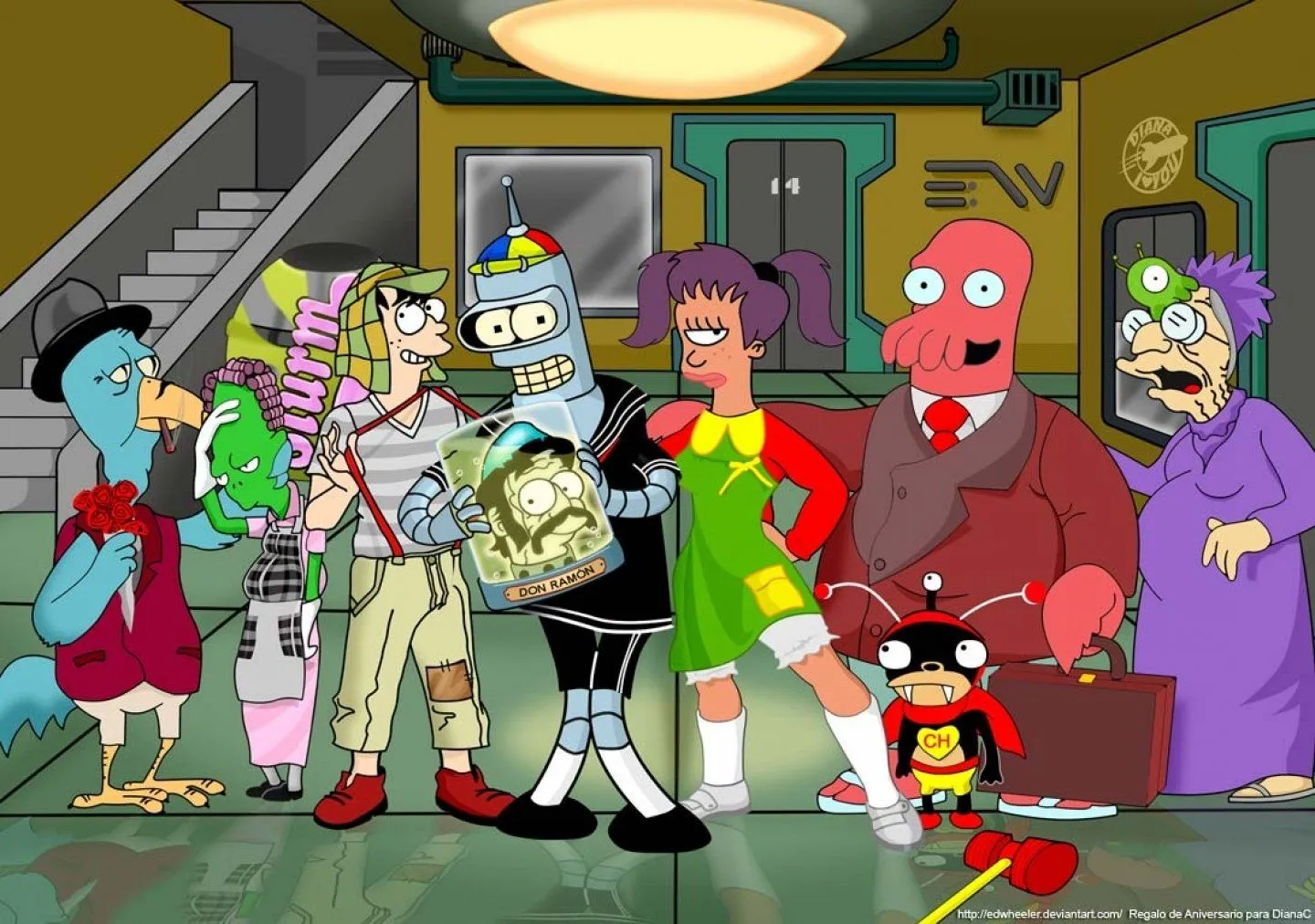 Futurama HD Wallpaper