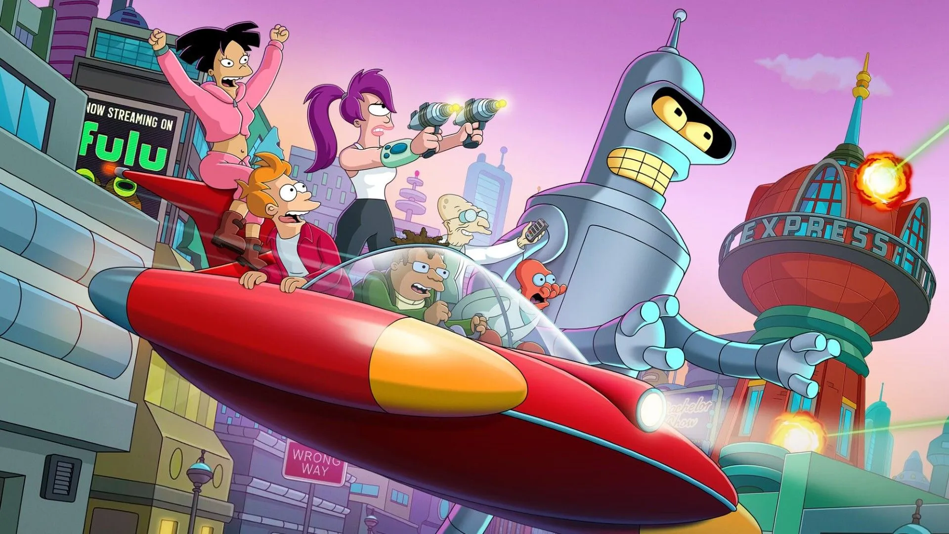 Futurama' is back on Hulu, and Season 13 looks bigger and better than ever (video)