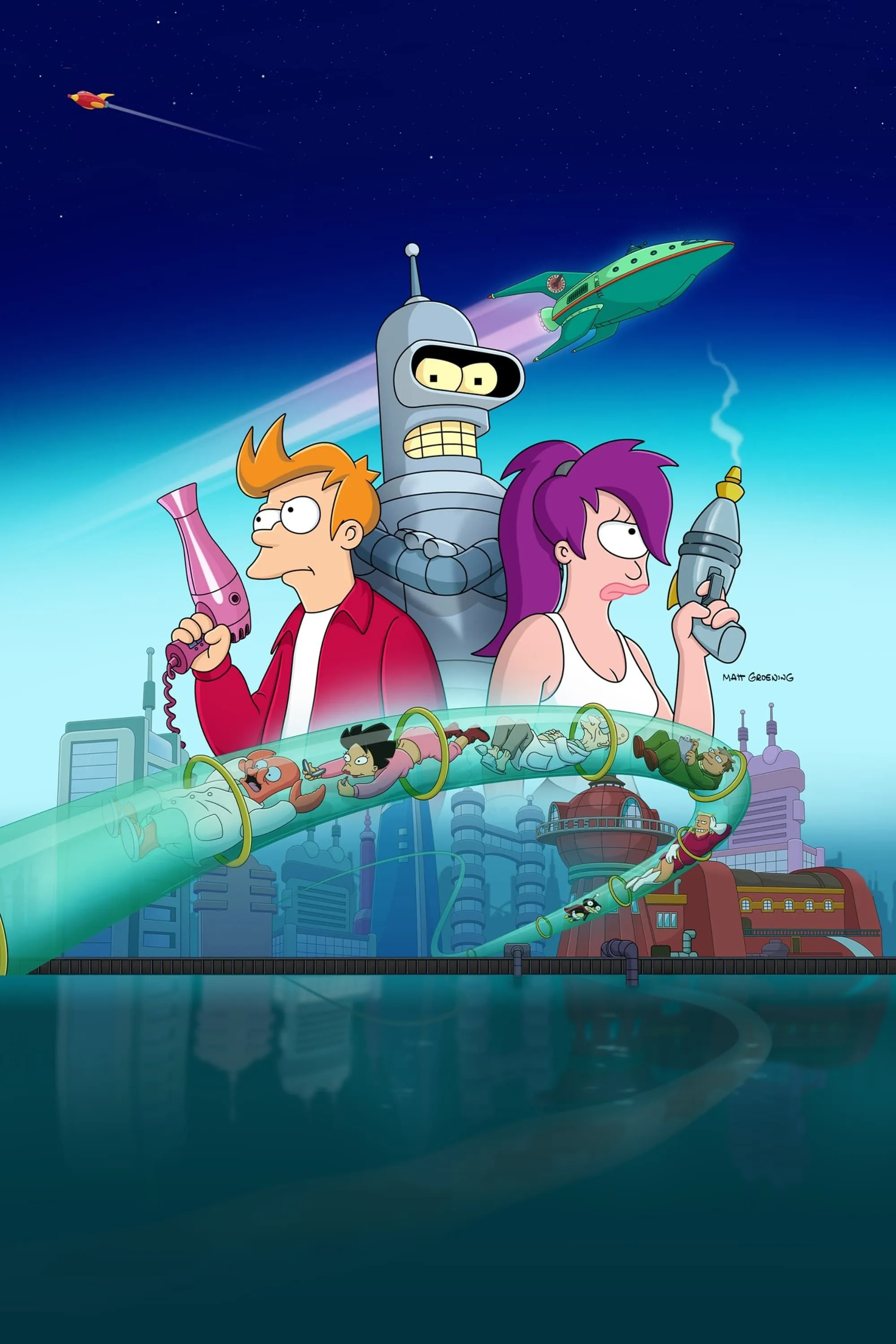 Futurama ideas. futurama movie poster, futurama poster, bender futurama poster