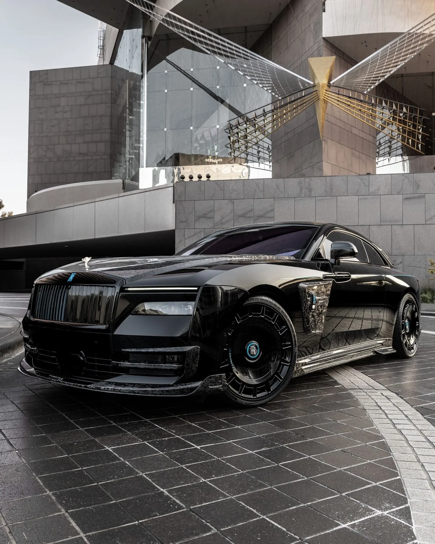 Mansory Rolls Royce Spectre Drenched In Forged Carbon Fiber Looks Ready To Conquer America
