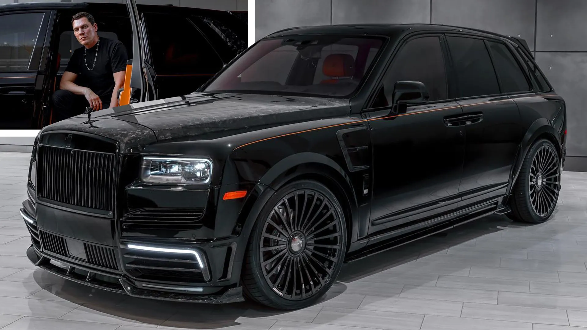 DJ Extraordinaire Tiesto Owns This Wild Mansory Rolls Royce Cullinan