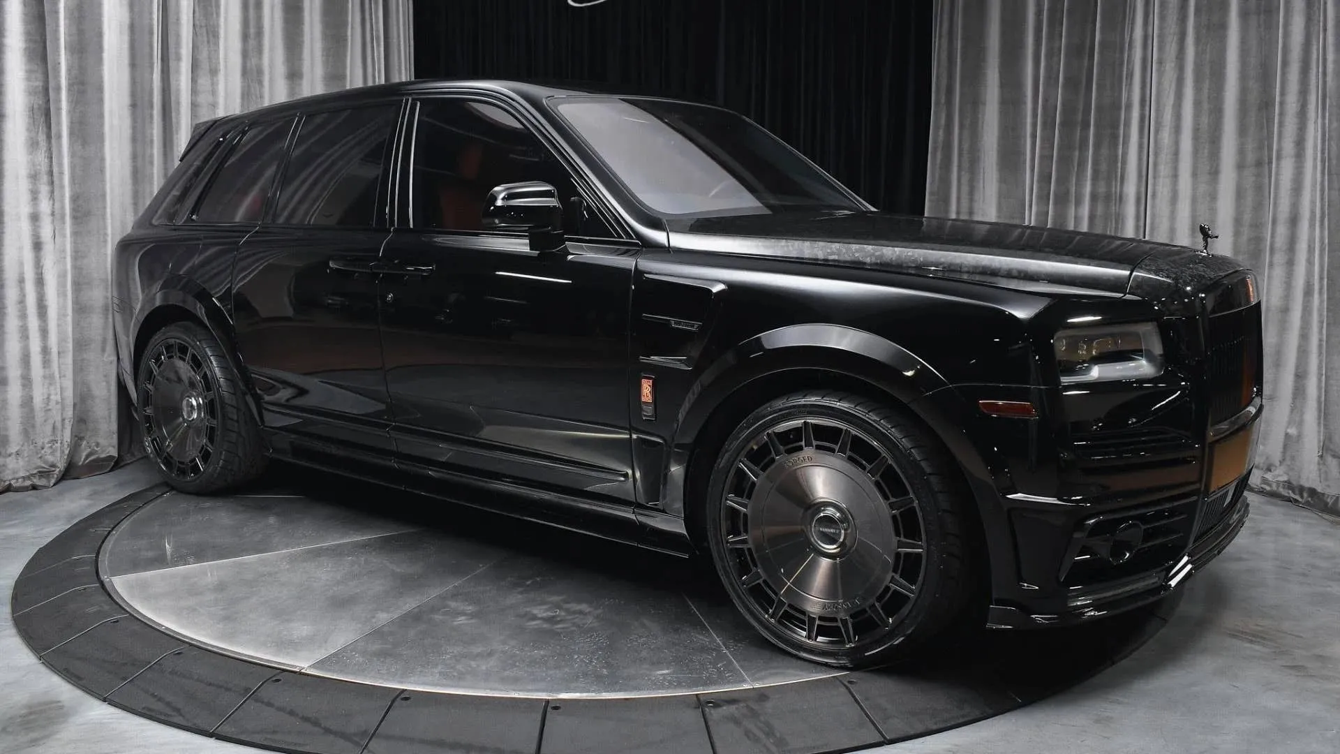 2022 Mansory Rolls Royce Cullinan Black Badge With 6,600 Miles