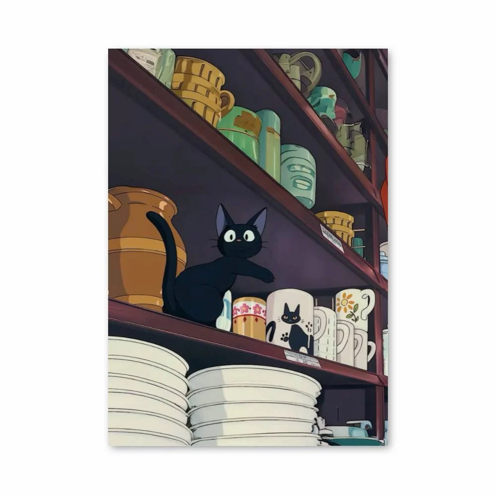 Poster Black Cat Jiji