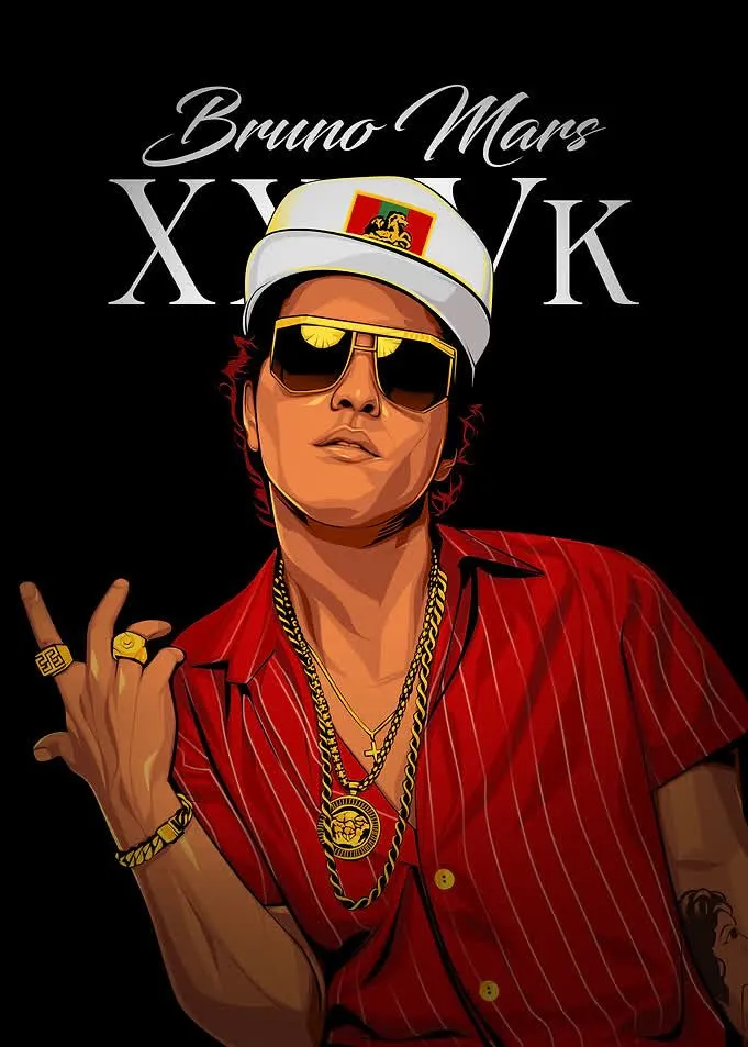Bruno mars Posters Online Unique Metal Prints, Picture, Paintings