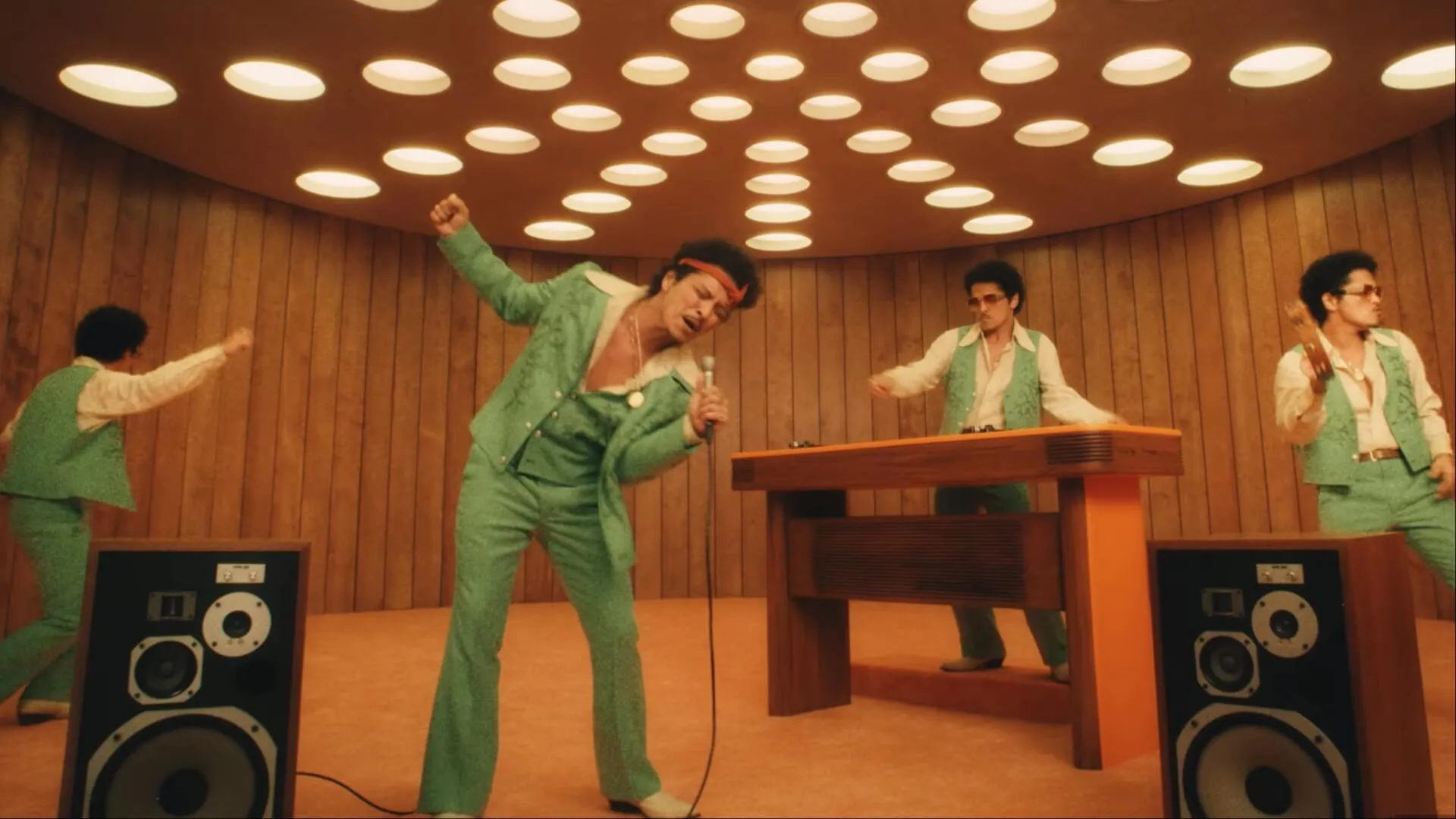 Six Bruno Marses are up to their old tricks in I Just Might music video