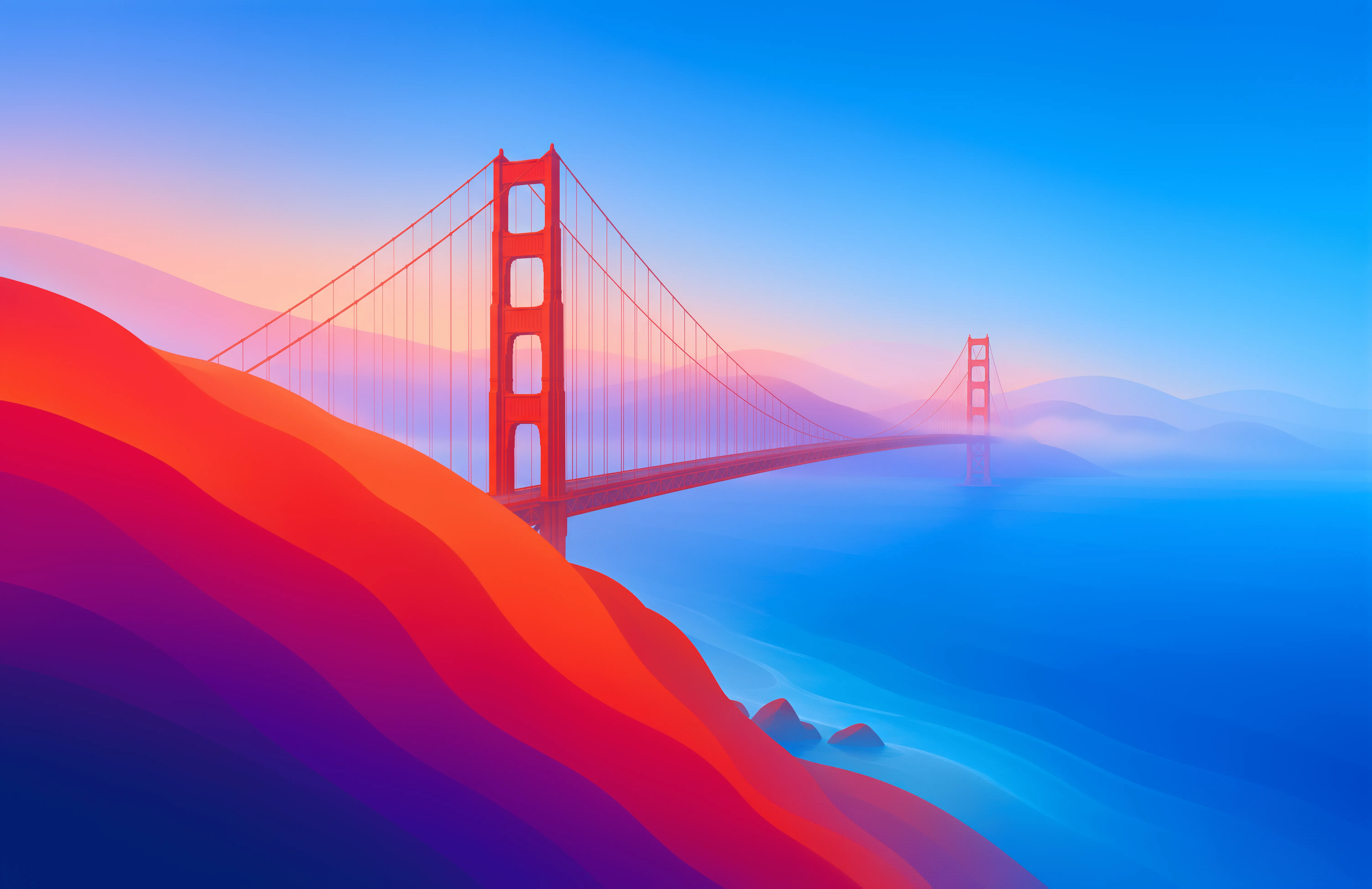 macOS Golden Gate Wallpaper