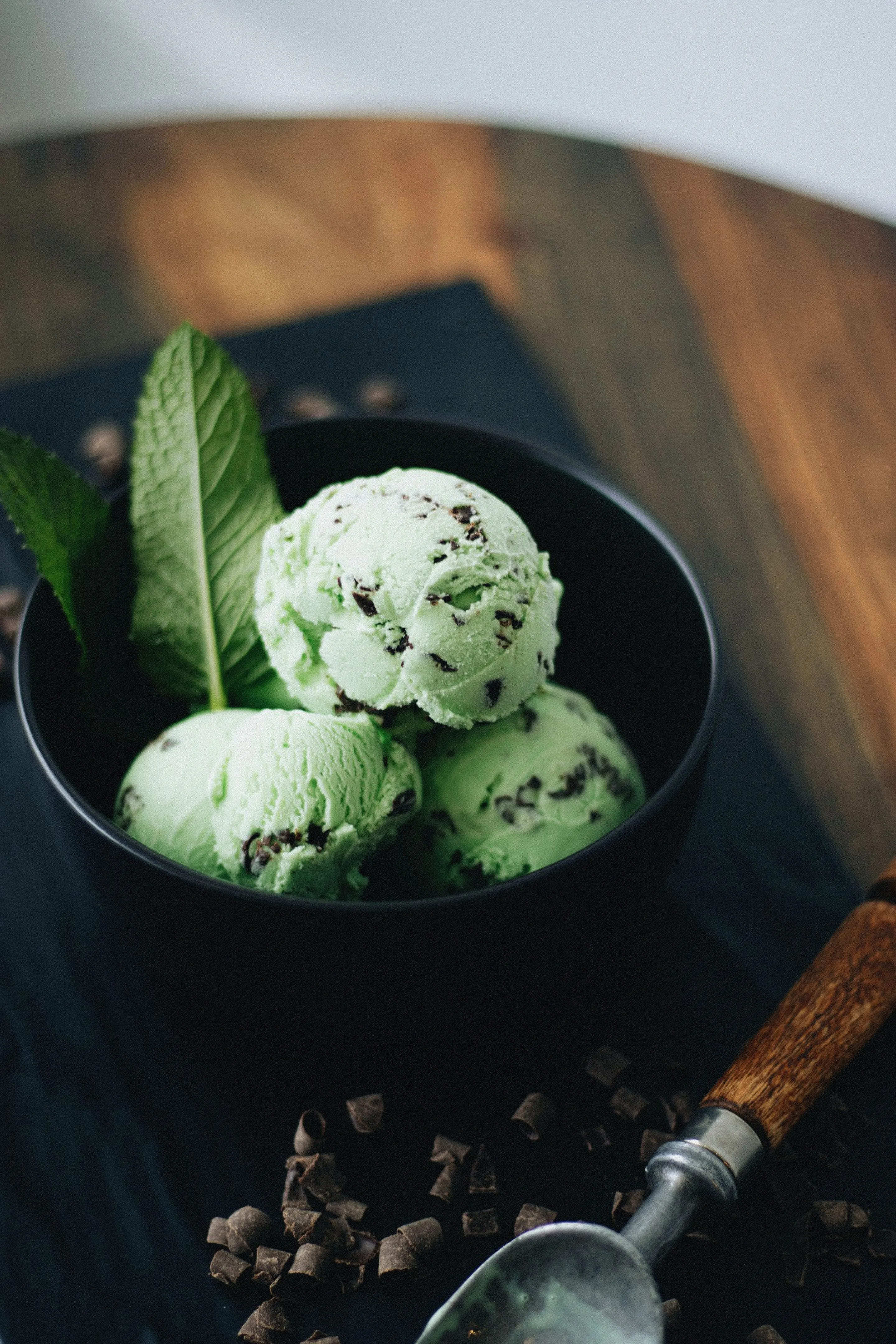 Artisan Mint Chocolate Chip Ice Cream · Free