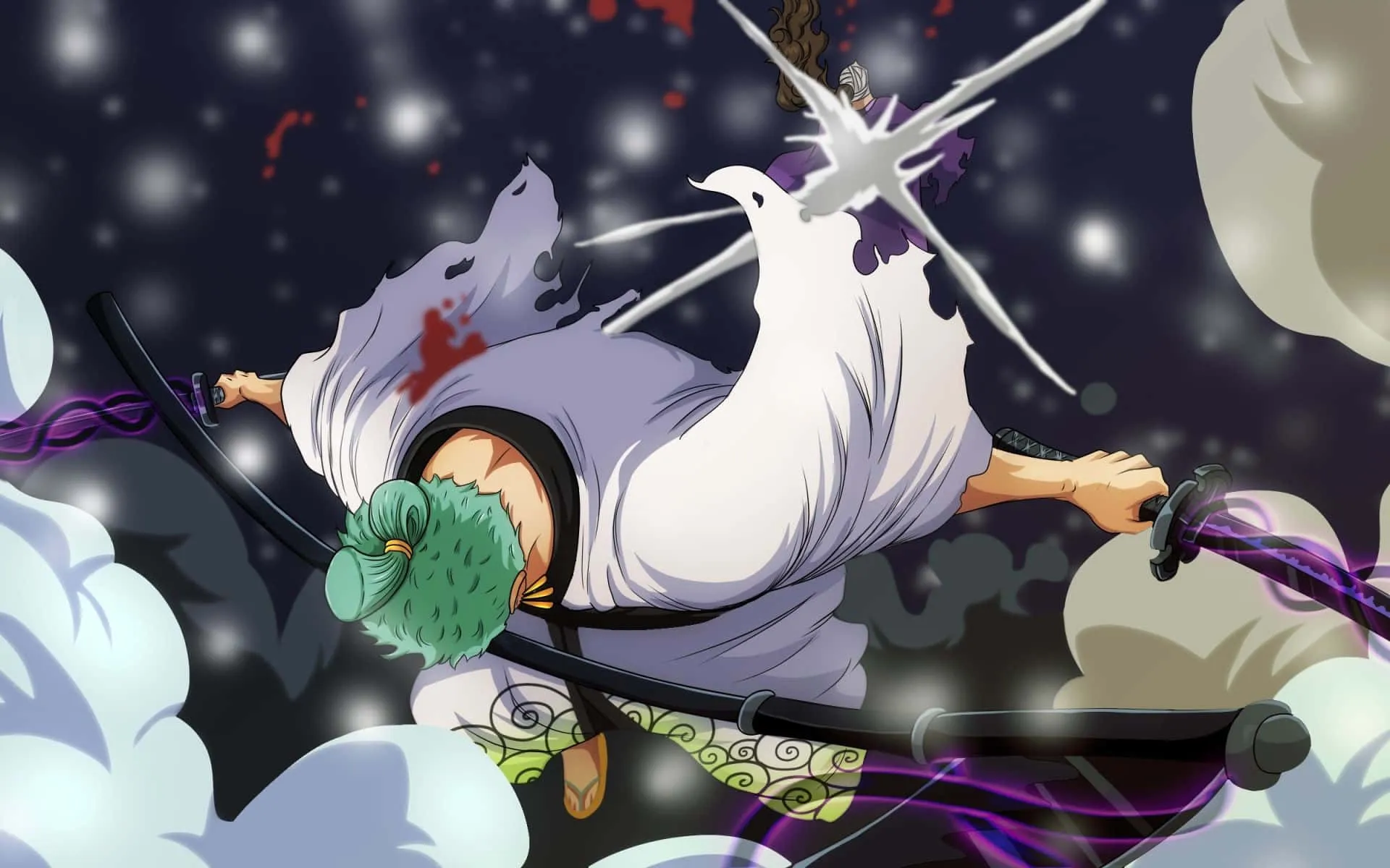 Download Exploring the power of Armament Haki Wallpaper