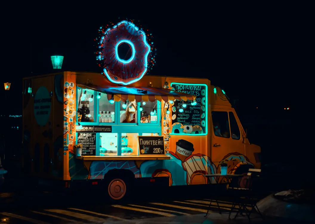 Orange Food Truck · Free
