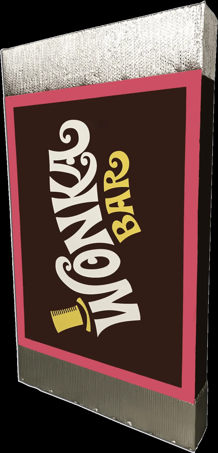 Download HD 1200 X 1600 2 Wonka Chocolate Bar Transparent PNG Image