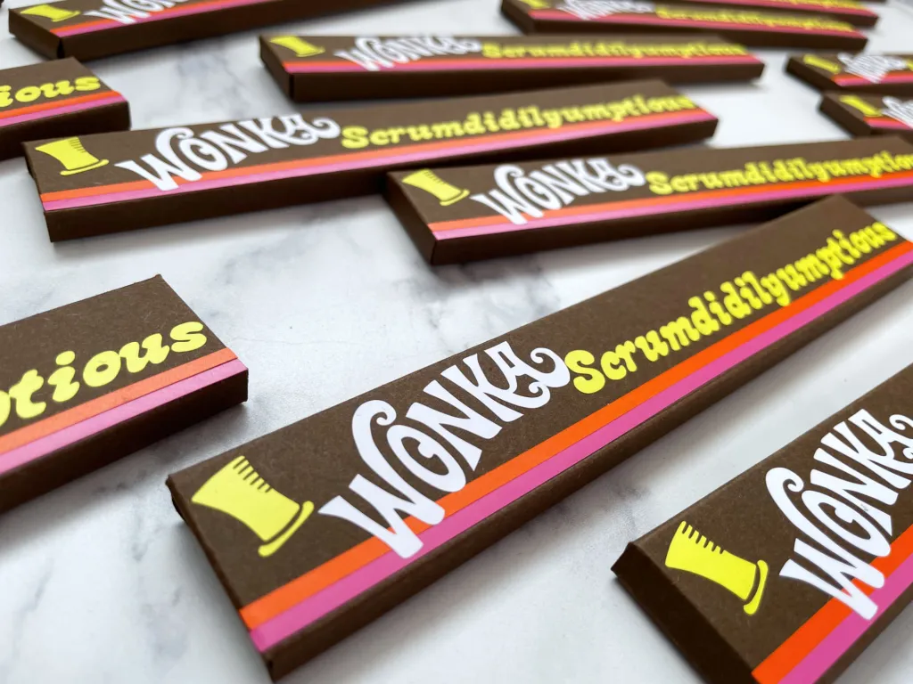 Wonka Scrumdidilyumptious Bars