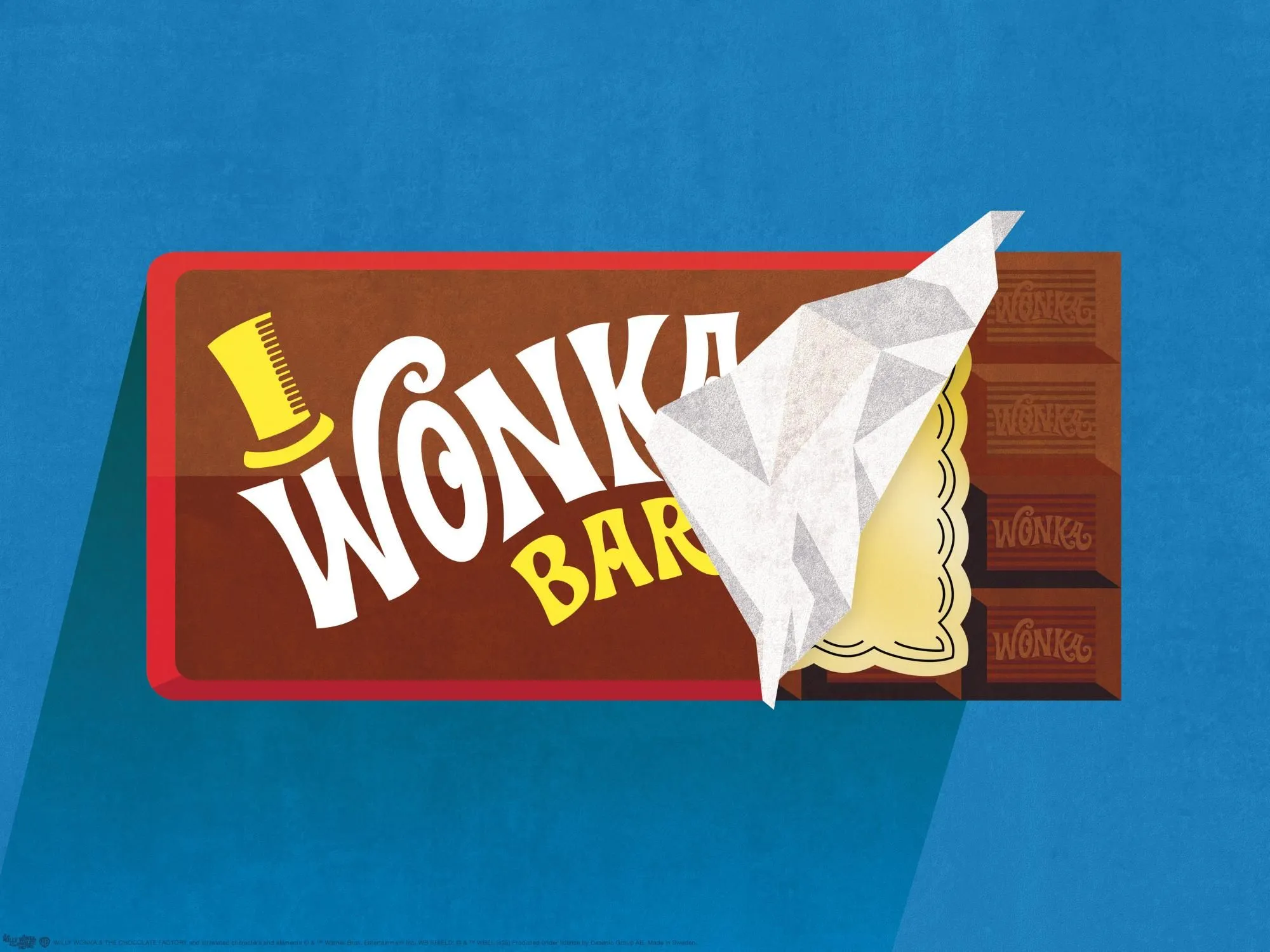 Wonka™ Ticket Poster. Poster Store AU