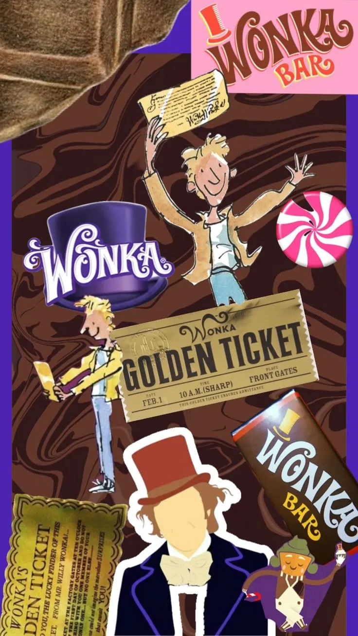 Charlie And The Chocolate Factory Wallpaper #books #wallpaper #movies #wonka #willyw