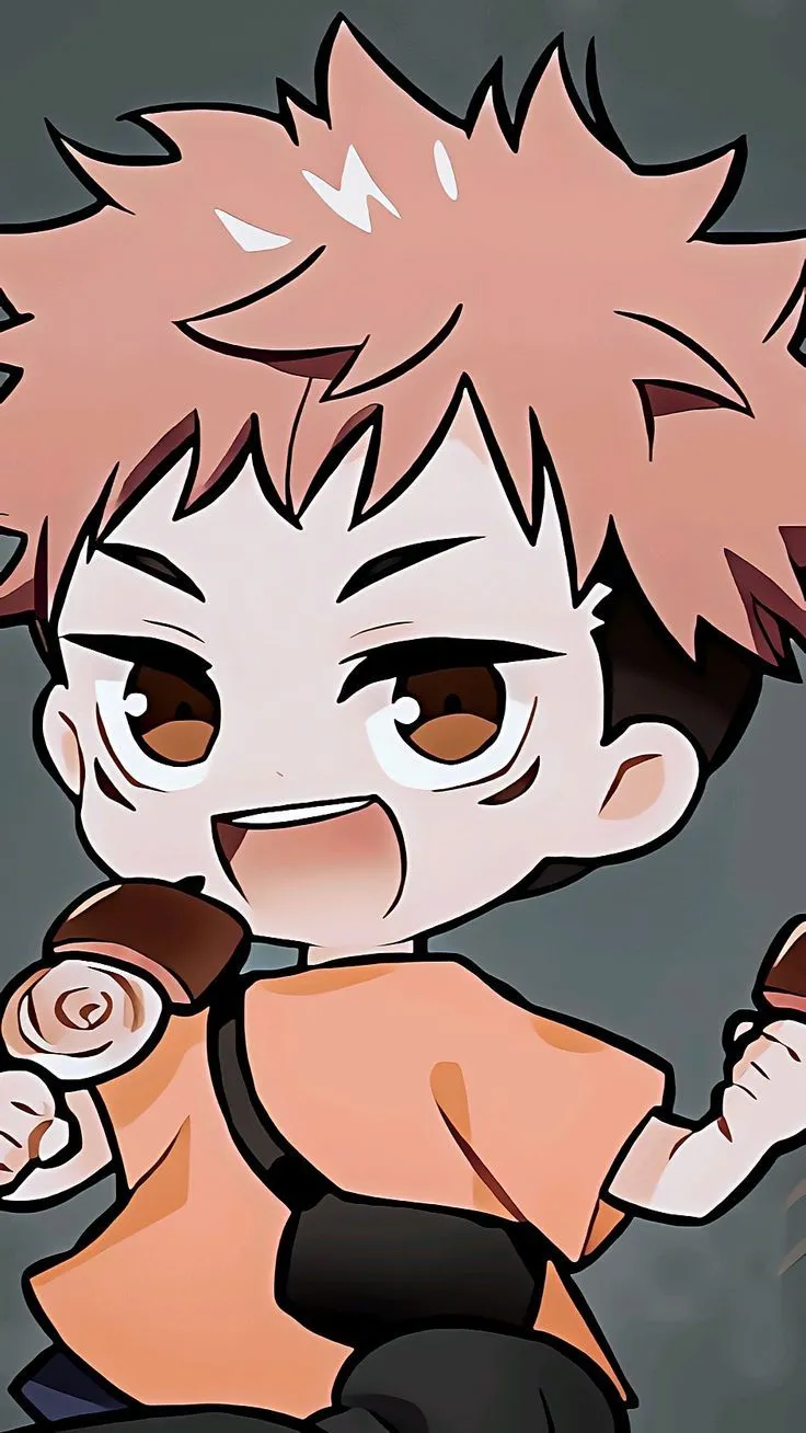Yuji Itadori Chibi Wallpaper