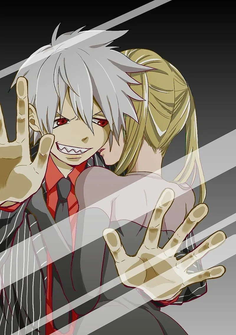 Soul and Maka, death city, soul eater, HD phone wallpaper