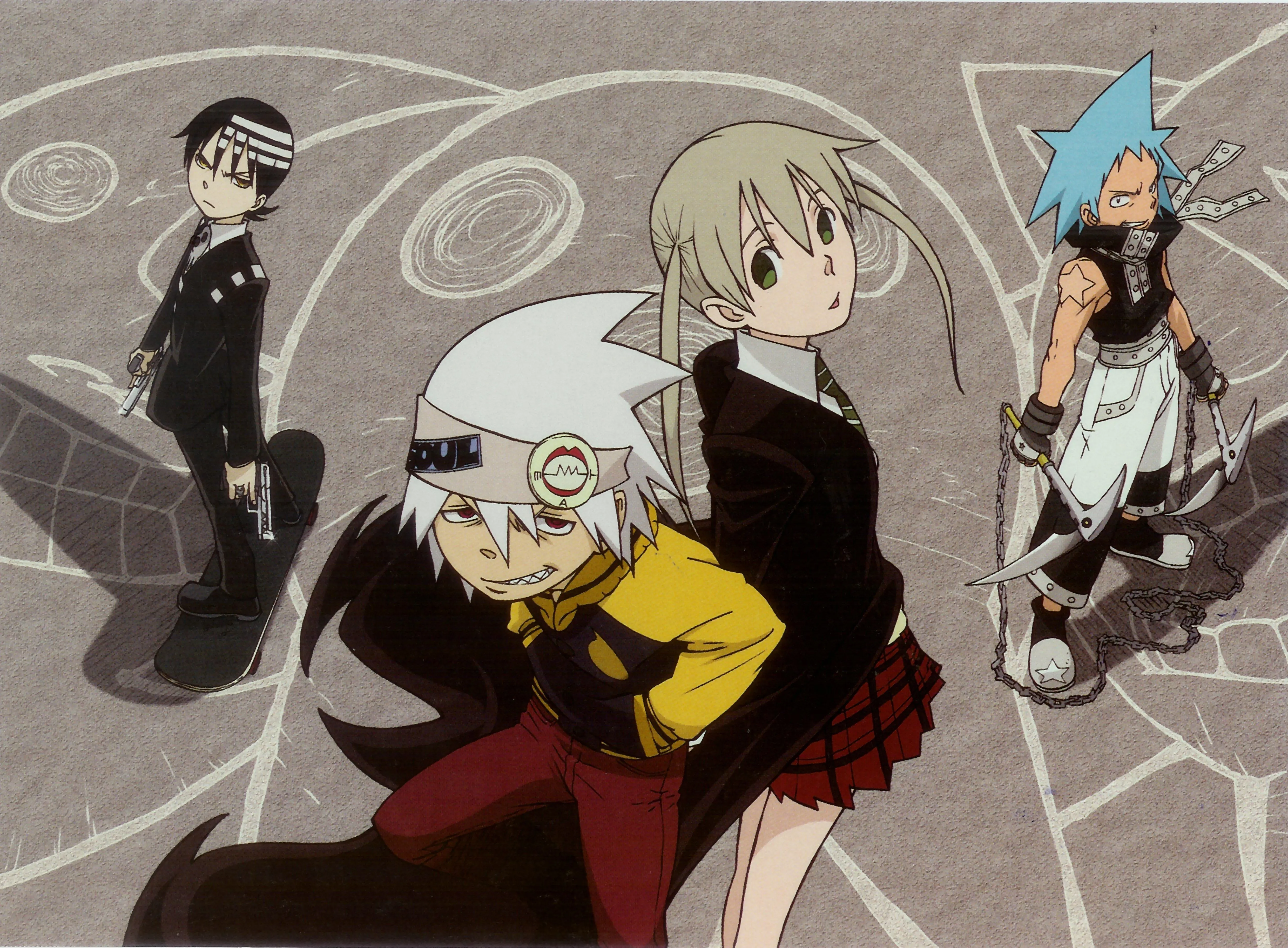 Desktop wallpaper: Black Star (Soul Eater), Soul Eater, Anime, Death The Kid 4K free download for PC. 565130