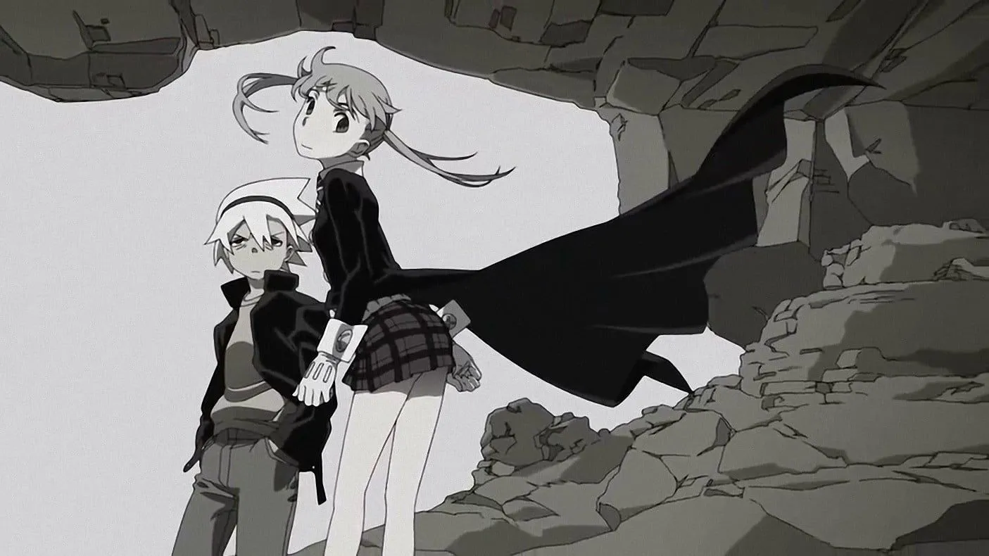 Male and female anime illustration, Soul Eater, anime HD wallpaper