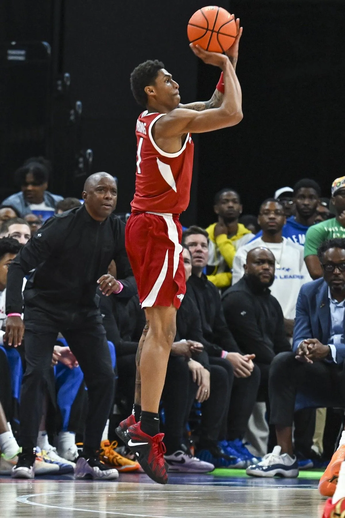 Freshman Guard Meleek Thomas Leads Comeback Effort. The Arkansas Democrat Gazette' Best News Source