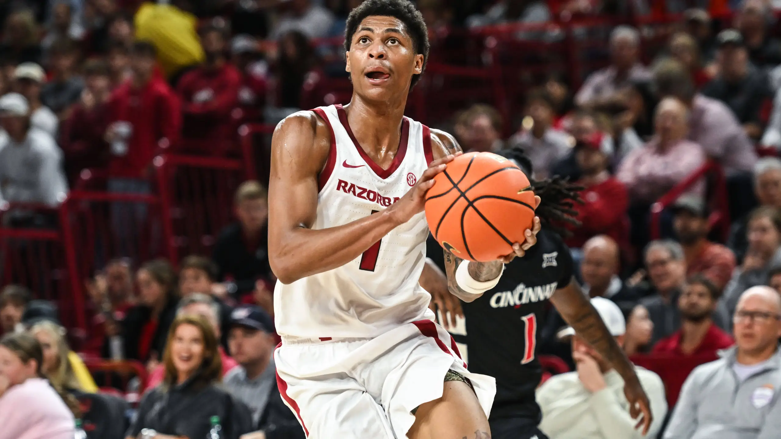 Arkansas Freshman Guard Meleek Thomas Declares For 2026 NBA Draft, Leaves Open Possibility For Return To Hogs In '26 27